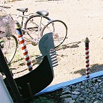 Gondolas, bicycles, umbrellas